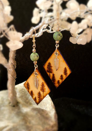 Pine Tree Earrings